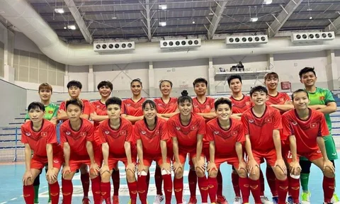 Đội tuyển nữ futsal Việt Nam khép lại chuyến tập huấn bổ ích tại Bahrain trước thềm SEA Games 31