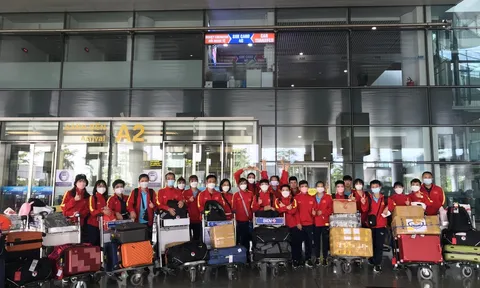 Đội tuyển futsal nữ Việt Nam tích cực chuẩn bị cho SEA Games 31