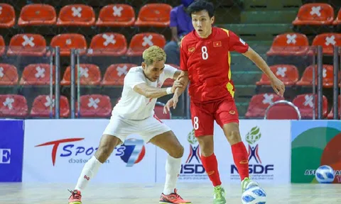 Tuyển futsal Việt Nam nhận thất bại đầu tiên trong chuyến tập huấn tại Thái Lan