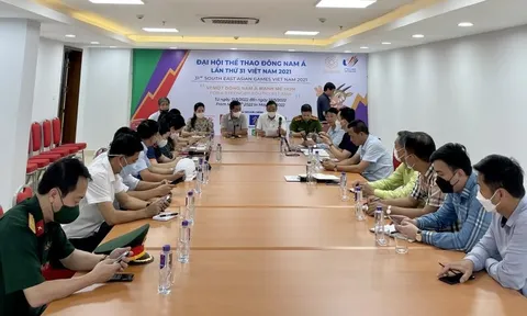 Ban Tổ chức môn Bóng đá nữ họp rà soát công tác an ninh tại sân vận động Cẩm Phả