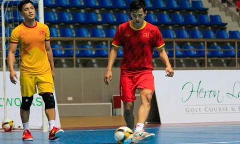 Đội tuyển futsal nam Việt Nam sẵn sàng thi đấu tại SEA Games