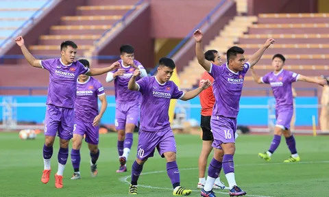 Đội tuyển U23 Việt Nam tích cực chuẩn bị cho trận đấu quan trọng gặp đội đầu bảng U23 Myanmar