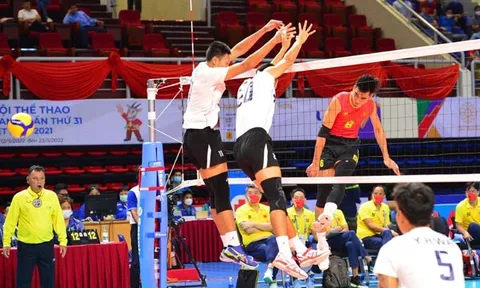 Đánh bại Thái Lan, tuyển bóng chuyền nam Việt Nam tiến vào Chung kết SEA Games 31