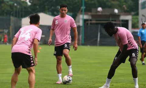 Đoàn Văn Hậu có tên trong danh sách của Hà Nội FC dự giải Tứ hùng Hải Phòng 2022