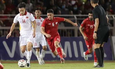 Đội tuyển Việt Nam thắng Afghanistan trong trận cầu thăng hoa