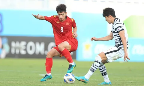 Vòng chung kết U23 châu Á 2022: U23 Việt Nam xuất sắc cầm hòa nhà đương kim vô địch Hàn Quốc
