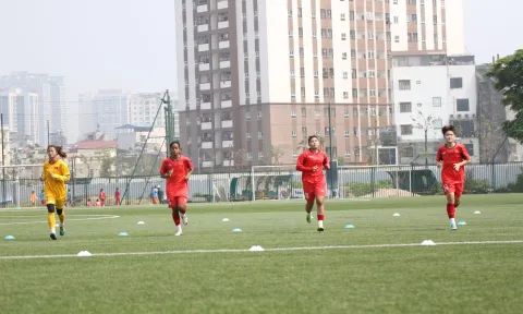 Đội tuyển nữ U18 tập trung chuẩn bị cho giải Bóng đá U18 nữ Đông Nam Á 2022