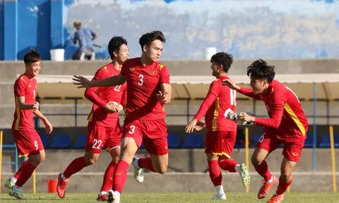 Vòng chung kết U23 châu Á 2022: Các cầu thủ Việt Nam rũ bỏ mọi áp lực trước trận đấu gặp Malaysia