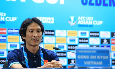 Huấn luyện viên Gong Oh Kyun: “U23 Việt Nam sẽ cố gắng để chơi một trận tốt nhất có thể”