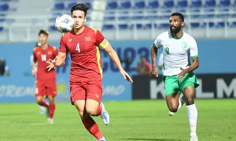 Bùi Hoàng Việt Anh có nhiều pha giải nguy nhất tại Vòng chung kết U23 châu Á 2022