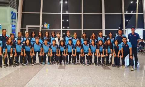 Đội tuyển U18 nữ Việt Nam lên đường sang Nhật Bản tập huấn