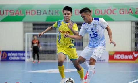 Vòng 6 giải Futsal vô địch quốc gia 2022: Thái Sơn Nam và Sanvinest Khánh Hòa cùng tiến