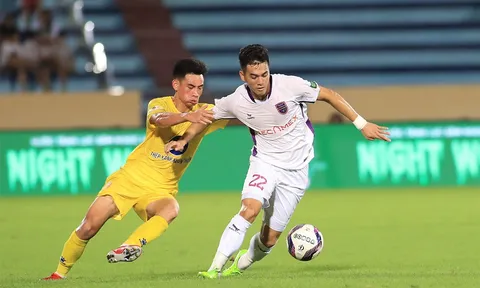 Vòng 5 V.League 2022: Chủ nhà Nam Định mất điểm trước B. Bình Dương