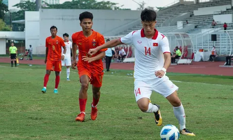 Vòng chung kết U19 Đông Nam Á 2022: Thắng Myanmar, Việt Nam tiến gần đến cánh cửa vào bán kết