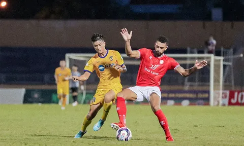 Vòng 6 V.League 2022: Thắng kịch tính, Sông Lam Nghệ An tạm vươn lên vị trí thứ hai