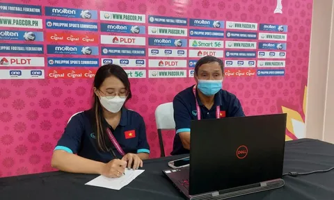 Huấn luyện viên Mai Đức Chung: "Đội tuyển nữ Việt Nam sẽ luôn nỗ lực trong từng trận đấu"