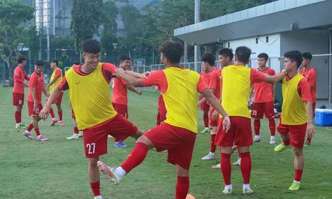 Giải vô địch U19 Đông Nam Á 2022: Việt Nam tập sút Penalty trước trận gặp Malaysia tại bán kết
