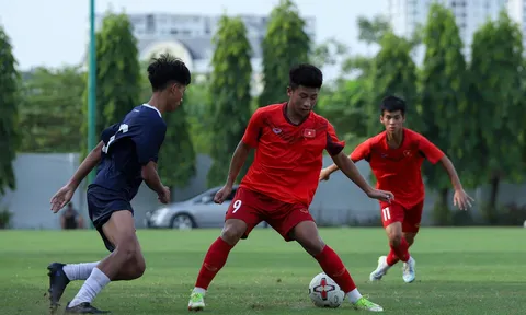 Đội tuyển U16 Việt Nam thất bại trước đội trẻ của câu lạc bộ Hà Nội