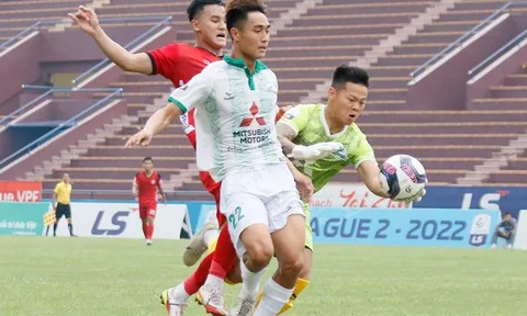 Vòng 8 giải hạng Nhất Quốc gia 2022: Câu lạc bộ Phù Đổng cắt đứt mạch toàn thua
