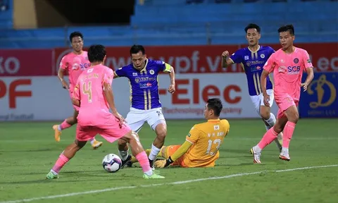 Vòng 9 V.League 2022 > Hồng Lĩnh Hà Tĩnh - Hà Nội FC (18 giờ ngày 24/7): Khó cho chủ nhà
