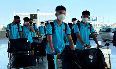 Đội tuyển U16 Việt Nam bắt đầu hành trình dự giải vô địch U16 Đông Nam Á 2022