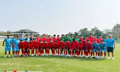 Giải U16 vô địch Đông Nam Á 2022: Đội tuyển U16 Việt Nam bước vào buổi tập đầu tiên tại Indonesia
