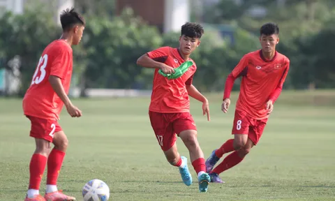 Giải U16 vô địch Đông Nam Á 2022: Việt Nam tích cực rèn đấu pháp, chuẩn bị cho trận đấu với Philippines