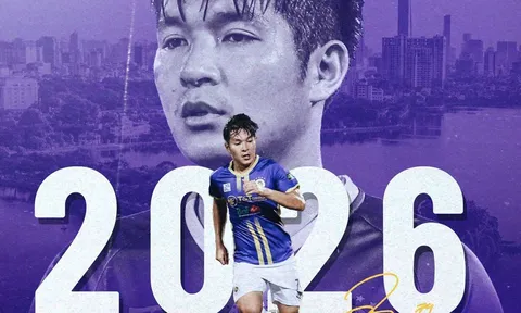 Trương Văn Thái Quý gia hạn hợp đồng với Hà Nội FC đến năm 2026