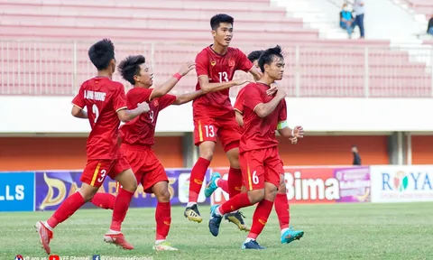 Huấn luyện viên Nguyễn Quốc Tuấn hài lòng khi các học trò giành quyền vào chung kết giải U16 Đông Nam Á 2022