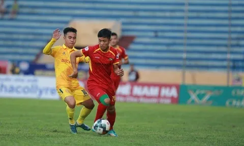 Vòng 12 V.League 2022 > Nam Định - Sông Lam Nghệ An (18 giờ ngày 13/8): Nảy lửa tại Thiên Trường