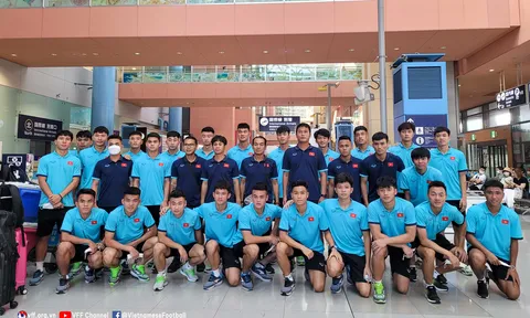 Đội tuyển U20 Việt Nam đã đến Nhật Bản, tích cực tập hồi phục và củng cố thể lực