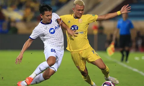Vòng 12 V.League 2022: Chủ nhà Nam Định trắng tay trước Sông Lam Nghệ An