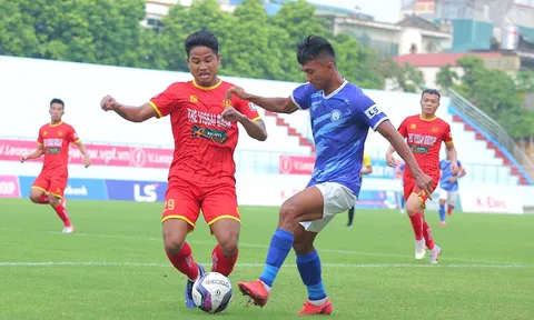 Vòng 11 giải hạng Nhất Quốc gia 2022: Công an Nhân dân chia điểm với Khánh Hoà