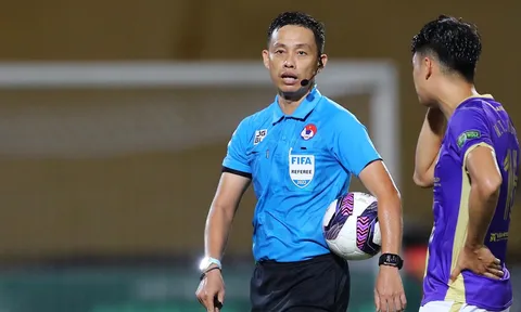 "Trọng tài Ngô Duy Lân mắc sai lầm trong trận Hà Nội gặp Hoàng Anh Gia Lai"