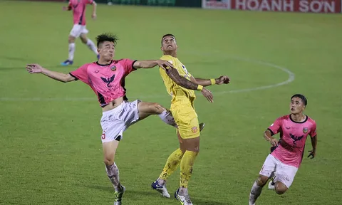 Vòng 13 V.League 2022: Dược Nam Hà Nam Định chìm sâu sau lượt đi