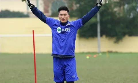 Sông Lam Nghệ An vắng thủ môn số 1 ở trận tái đấu với Hà Nội FC