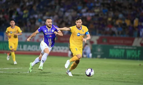 Vòng 14 V.League 2022 > Sông Lam Nghệ An - Hà Nội FC (18 giờ ngày 26/8): Chủ nhà yếu thế