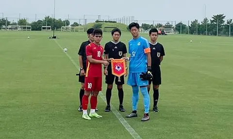 Đội tuyển U20 Việt Nam thua sát nút Đại học Osaka Sangyo
