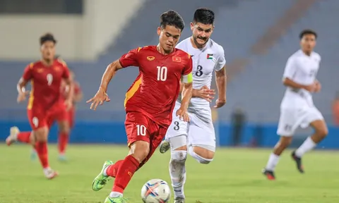 U20 Việt Nam thắng Palestine ở trận tái đấu tại Việt Trì