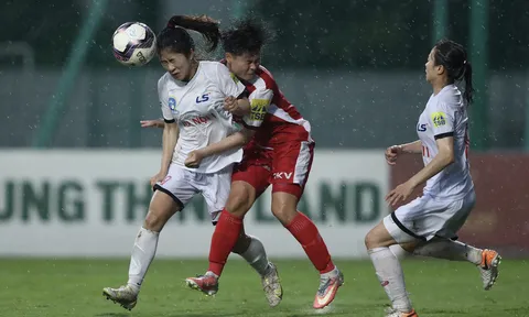Vòng 3 giải Bóng đá nữ vô địch quốc gia 2022: Than Khoáng sản Việt Nam vượt khó đánh bại Hà Nội I