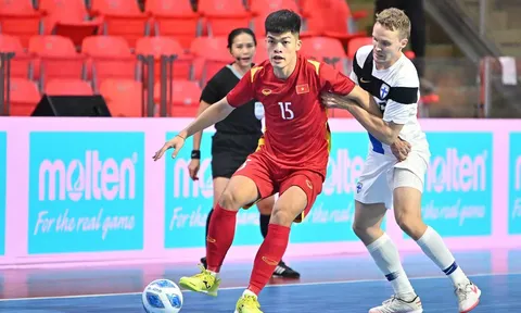 Continental Futsal Championship 2022: Việt Nam để thua đội tuyển Phần Lan