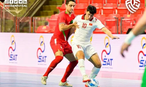 Tuyển futsal Việt Nam thể hiện diện mạo tích cực dù không tạo được bất ngờ trước Iran