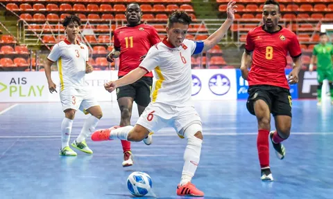 Thắng Mozambique, tuyển futsal Việt Nam xếp hạng 5 chung cuộc tại Continental Futsal Championship 2022