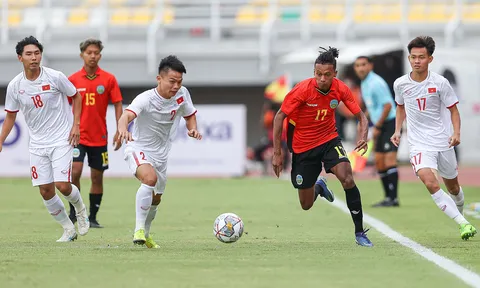 Thắng Timor Leste, U20 Việt Nam duy trì lợi thế trước trận gặp chủ nhà