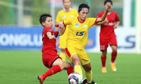 Vòng 5 giải Bóng đá nữ vô địch quốc gia - Cúp Thái Sơn Bắc 2022: TP.HCM I chia điểm với Hà Nội I