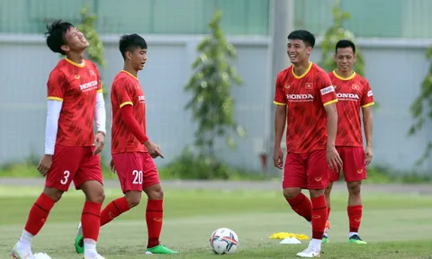 Giải Bóng đá giao hữu quốc tế - Hưng Thịnh 2022: Đội tuyển Việt Nam tích cực chuẩn bị cho trận đấu gặp tuyển Ấn Độ tại