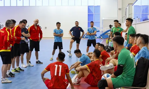 Đội tuyển futsal Việt Nam đẩy cao khối lượng, chọn điểm rơi trước thềm Vòng chung kết Futsal châu Á 2022