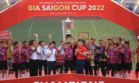 Bế mạc giải Bóng đá 7 người vô địch toàn quốc - VPL S3: Đạt Tín lên ngôi vô địch