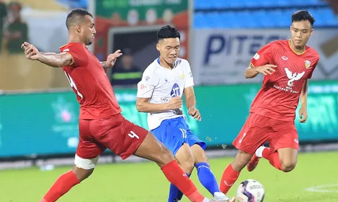 Vòng 17 V.League 2022: Nam Định trút bỏ âu lo bị rớt hạng