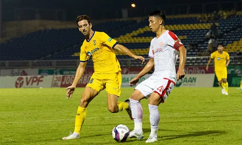 Vòng 17 V.League 2022: Thắng tối thiểu chủ nhà Sông Lam Nghệ An, Viettel FC tiếp tục cuộc đua vô địch